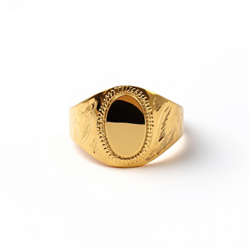 Złoty pierścionek sygnet – rozmiar 21 (3,23 g)