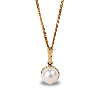 Złota zawieszka z perłą - 1,33 g